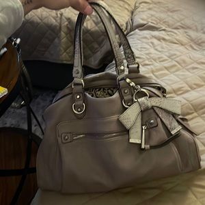 Jessica Simpson purse purple/gray